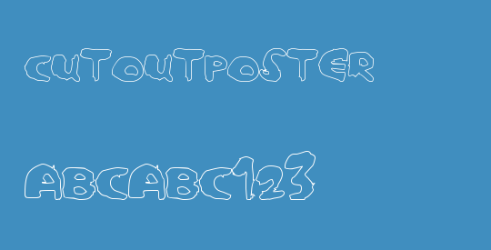 CutoutPoster