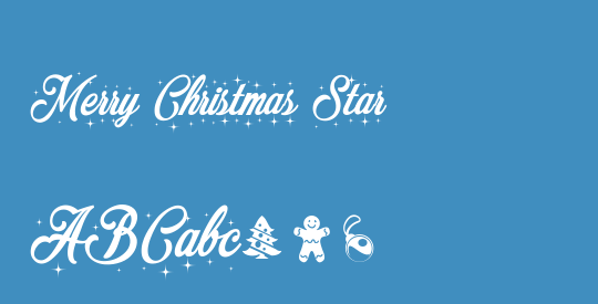 Merry Christmas Star