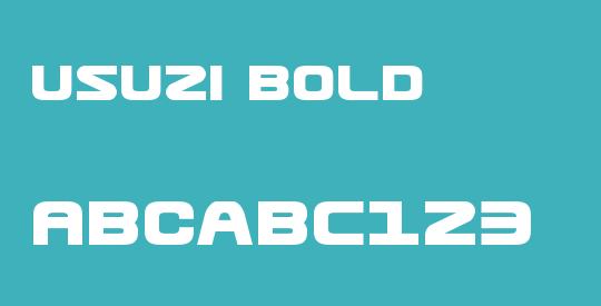 Usuzi Bold