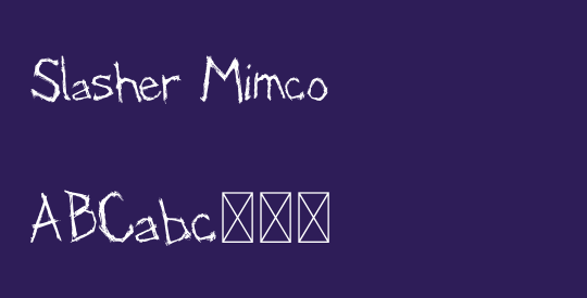 Slasher Mimco