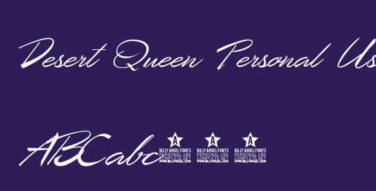 Desert Queen Personal Use