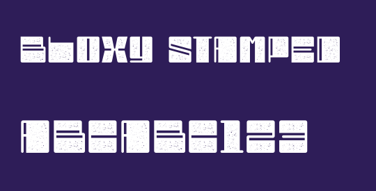 Bloxy Stamped