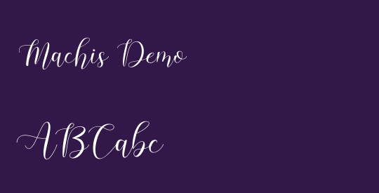 Machis Demo