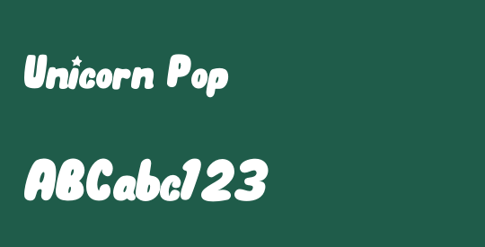Unicorn Pop