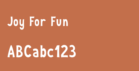 Joy For Fun