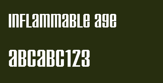 Inflammable Age