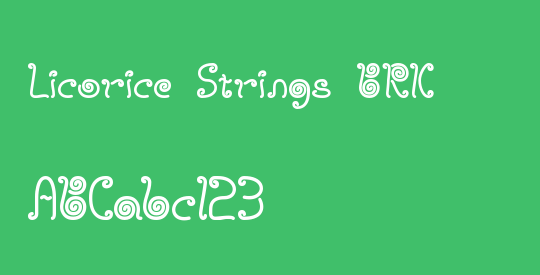 Licorice Strings BRK