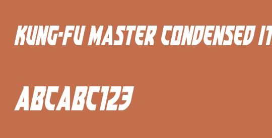 Kung-Fu Master Condensed Ital