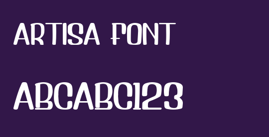 Artisa Font
