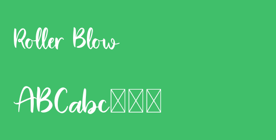 Roller Blow