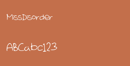 MissDisorder