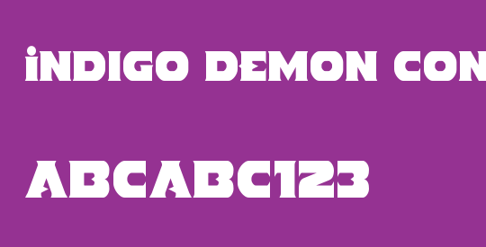 Indigo Demon Condensed