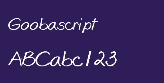 Goobascript
