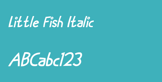 Little Fish Italic