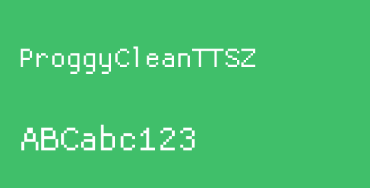 ProggyCleanTTSZ