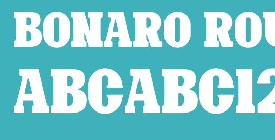 Bonaro Rounded Demo