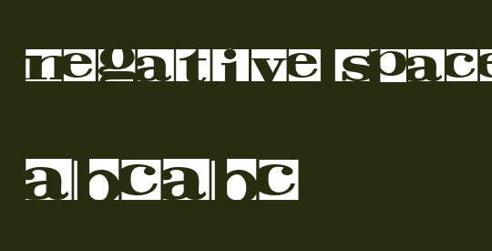 Negative Space