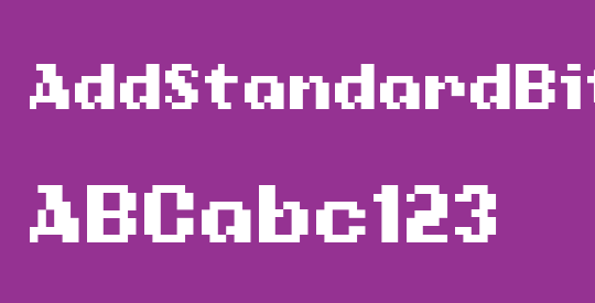 AddStandardBitmap