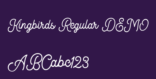 Kingbirds Regular DEMO