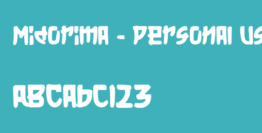 Midorima - Personal Use
