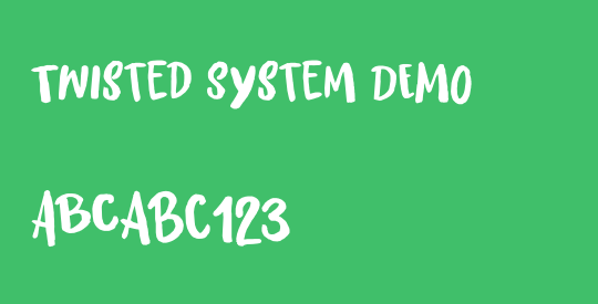 Twisted System DEMO