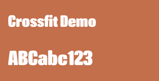 Crossfit Demo