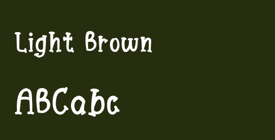 Light Brown