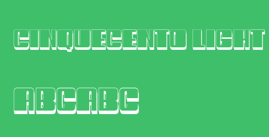 Cinquecento Light