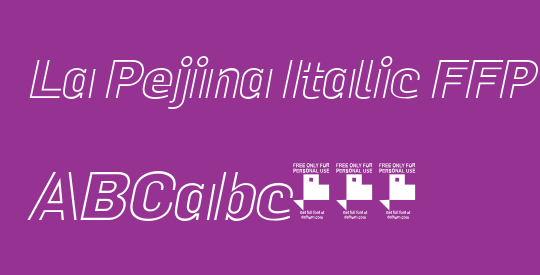 La Pejina Italic FFP