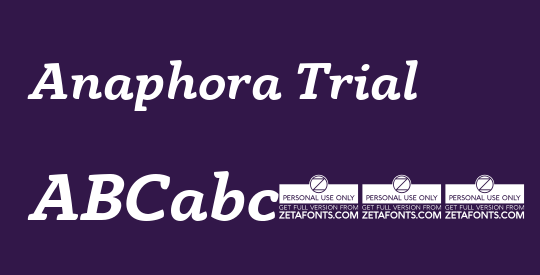 Anaphora Trial