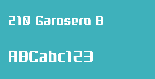 210 Garosero B
