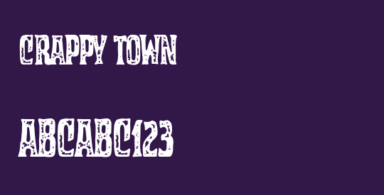 Crappy Town