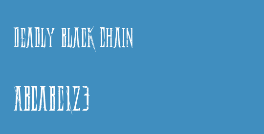 Deadly Black Chain