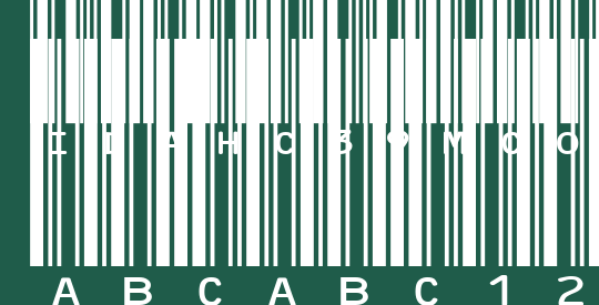 IDAHC39M Code 39 Barcode