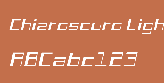 Chiaroscuro Light