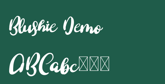 Blushie Demo