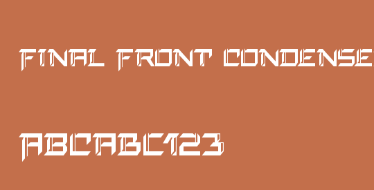 Final Front Condensed