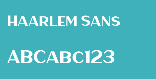 Haarlem Sans