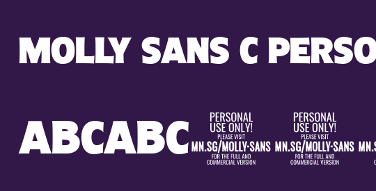 Molly Sans C PERSONAL