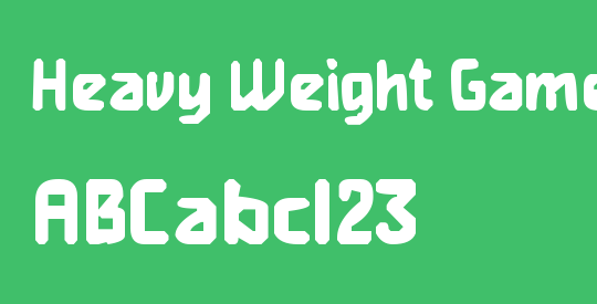 Heavy Weight Gamer