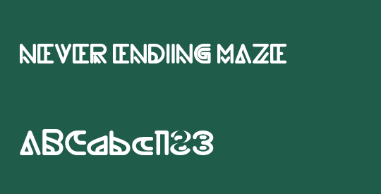 NEVER ENDING MAZE
