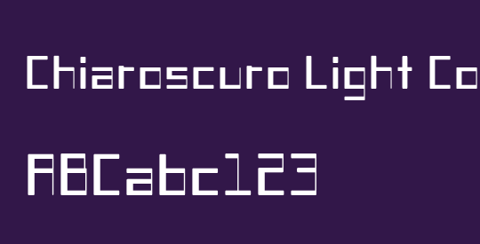 Chiaroscuro Light Cond