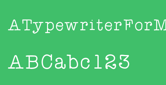 ATypewriterForMe