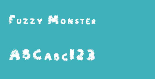Fuzzy Monster