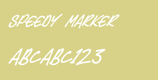 Speedy Marker