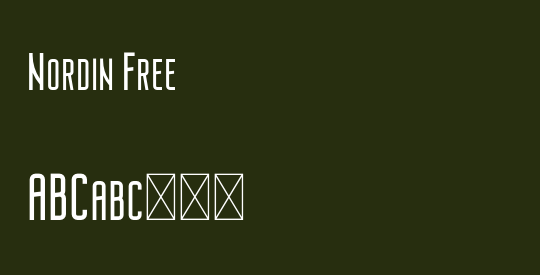 Nordin Free