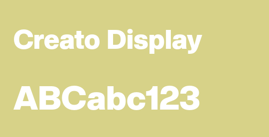 Creato Display
