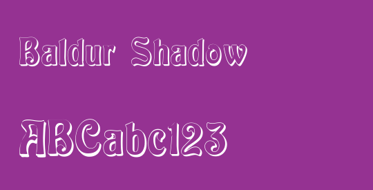 Baldur Shadow