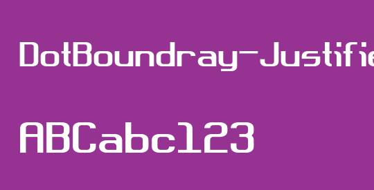 DotBoundray-Justified