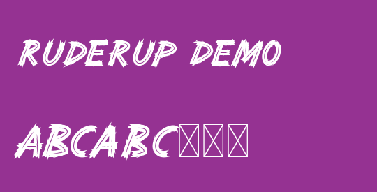 Ruderup Demo